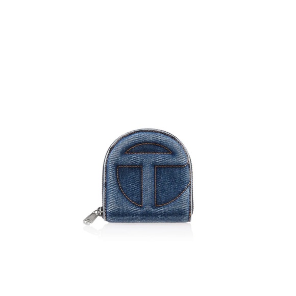 Telfar Wallet - Blue Denim - Picture 1 of 7